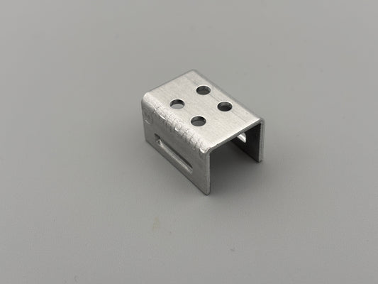 Adapter-Sockel Aluminium 18x25x15mm