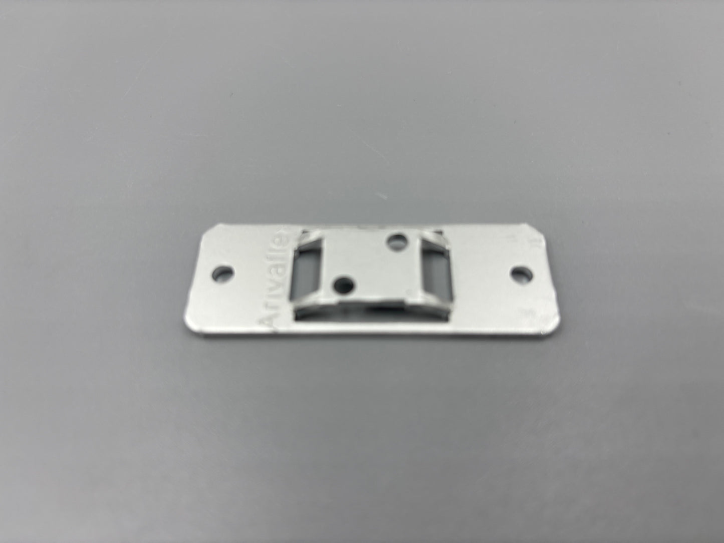 Aluminiumschilderträger zum Aufnieten 55x20x2mm