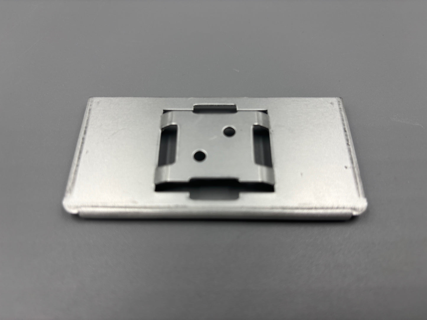 Schilderträger zum einschieben von oben Arivaflex Alu 80x38x1mm