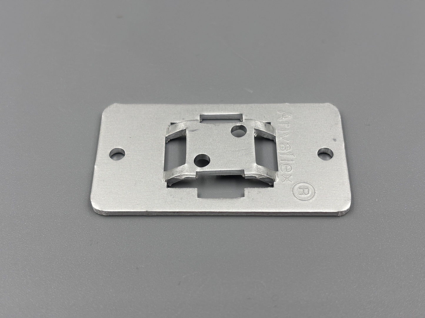 Aluminiumschilderträger zum Aufnieten 55x30mm