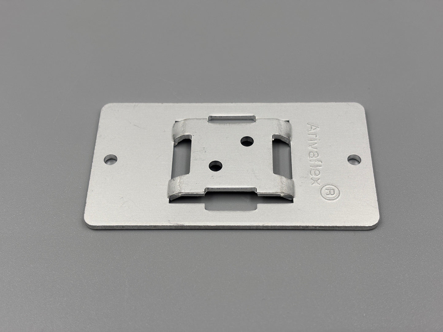 Aluminiumschilderträger zum Aufnieten 72x40x2mm