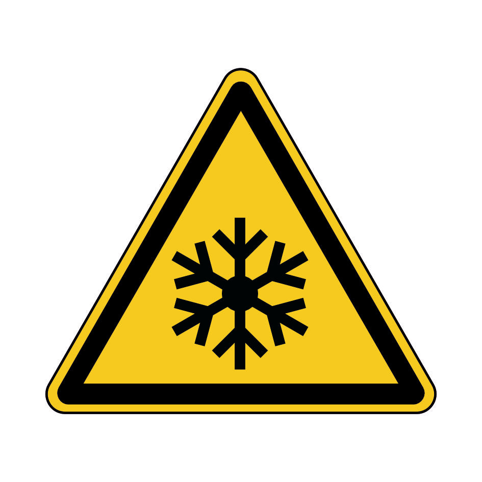 Warnung vor niedrieger Temperatur/Frost W010 Folie