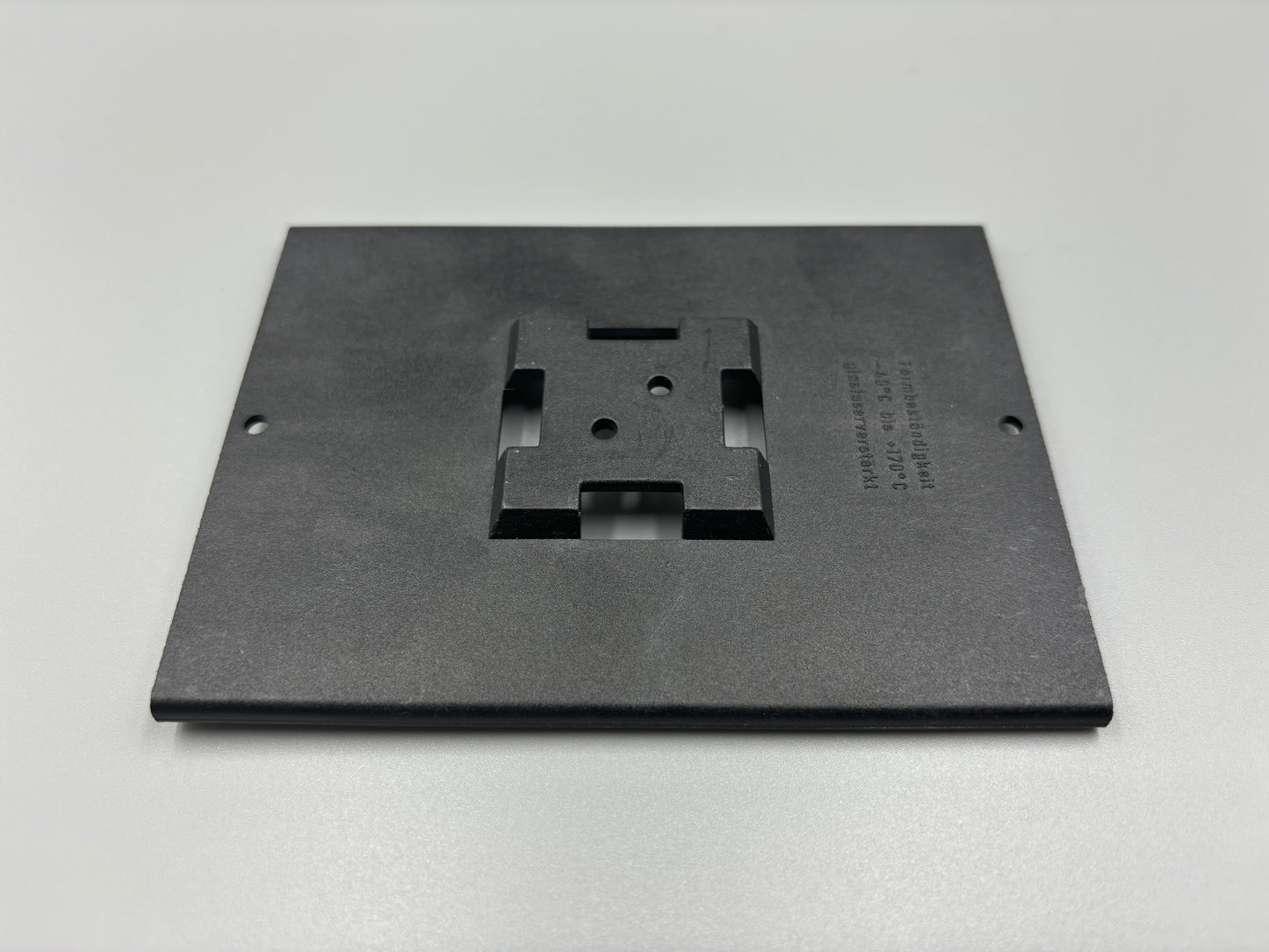 Schilderträger aus PBT-Kunststoff 120 x 90mm