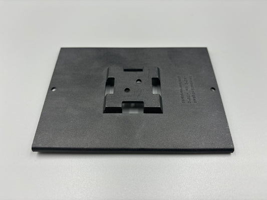 Schilderträger aus PBT-Kunststoff 120 x 90mm