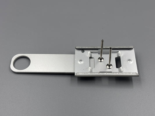 Anschraubhalter Arivaflex Alu 105x22x2mm