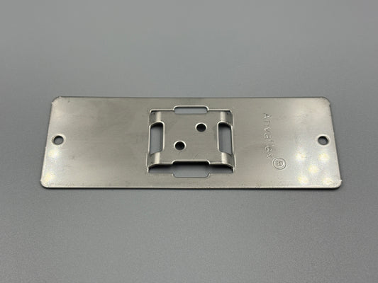 Schilderträger zum aufnieten Arivaflex V2A 108x40x1mm