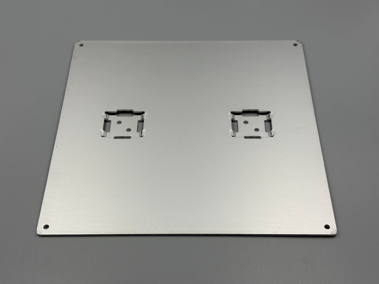 Aluminiumschilderträger zum Aufnieten 200x200x2mm