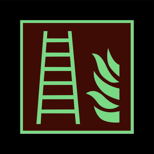 Brandschutzschild Alu verschiedene Größen Permalight power 150/22 "Feuerleiter"