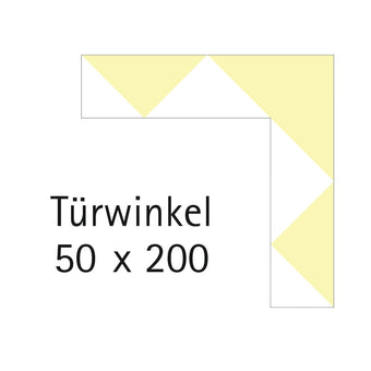 compare product Türmarkierungswinkel aus Aluminium gezackt nachleuchtend