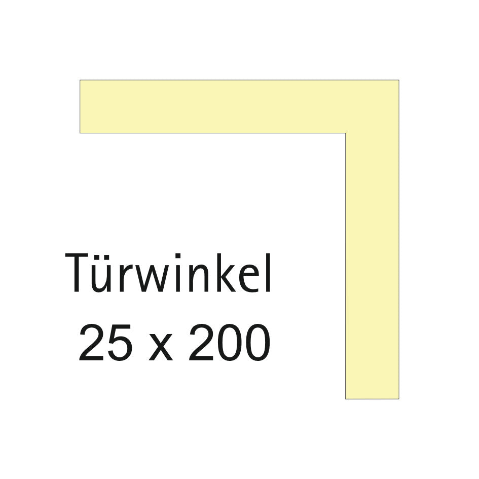 Türmarkierungswinkel aus Aluminium nachleuchtend