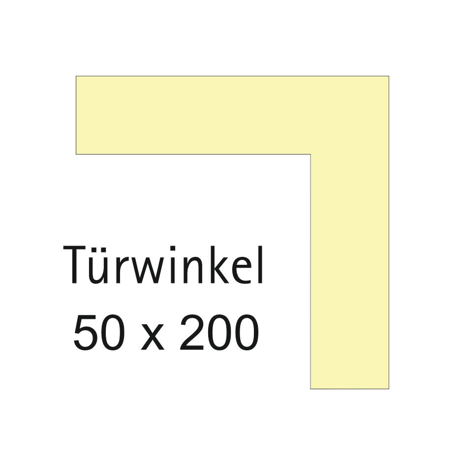 Türmarkierungswinkel aus Aluminium nachleuchtend