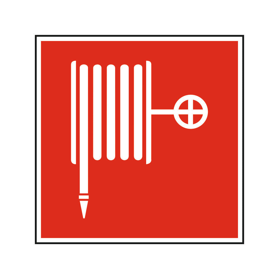 Brandschutzzeichen Alu verschiedene Größen Permalight power 150/22 "Löschschlauch"