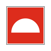 Brandschutzzeichen Alu verschiedene Größen Permalight power 150/22 "Mittel und Geräte zur Brandbekämpfung"