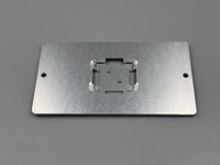 Aluminiumschilderträger zum Aufnieten 108x60x2mm