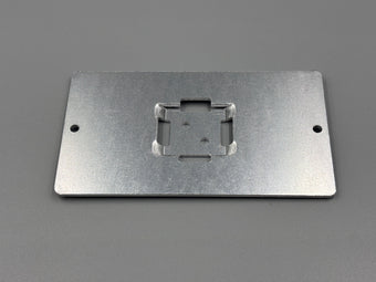 compare product Aluminiumschilderträger zum Aufnieten 108x60x2mm