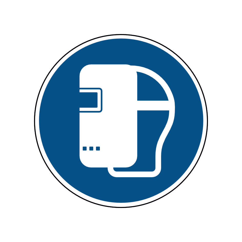 Schweißmaske benutzen M019 Folie