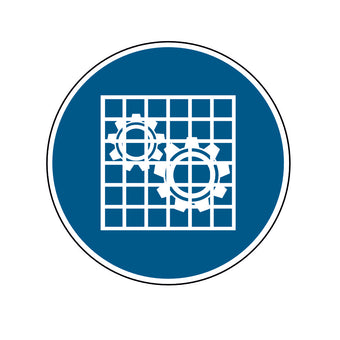 compare product Absperrung prüfen M027 Folie