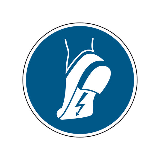 Antistatisches Schuhwerk benutzen M032 Folie