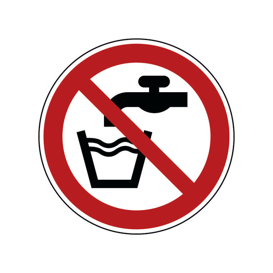 Kein Trinkwasser P005 Folie