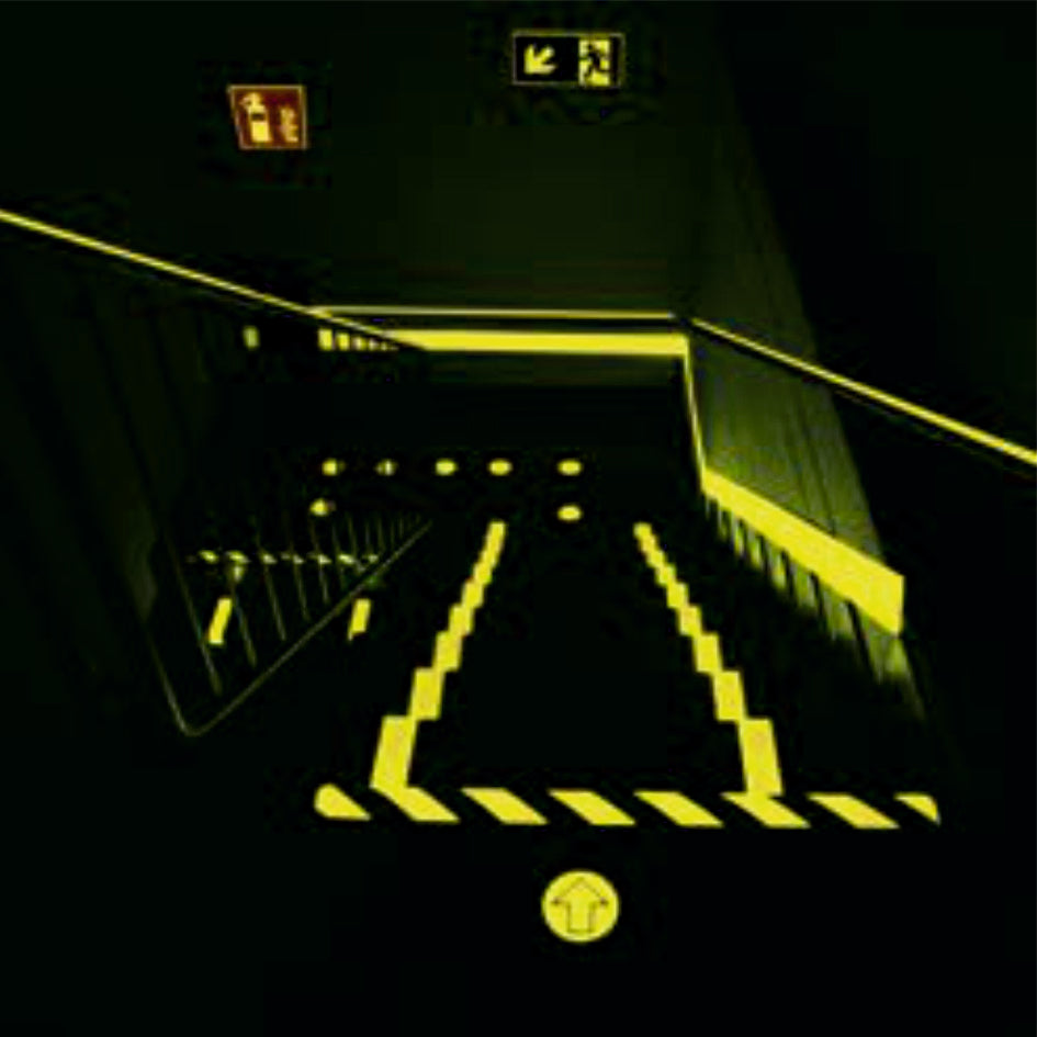 Antirutsch Sicherheitsstreifen Aluminium Permalight nachleuchtend