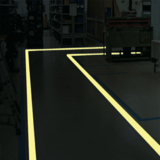 Antirutsch Bodenmarkierung Permalight nachleuchtend