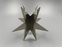 Teelichthalter Stern aus Edelstahl 96mm