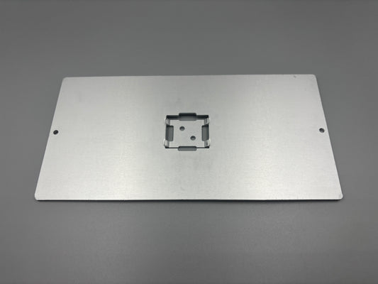Aluminiumschilderträger zum Aufnieten 200x100x2mm