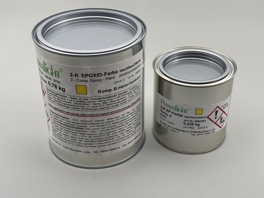 Permalight 2K Epoxid Farbe nachleuchtend 23/3