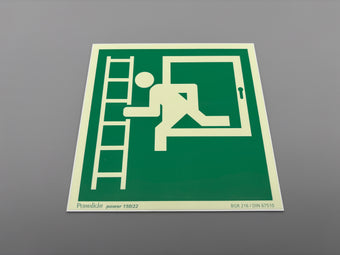 compare product Fluchtwegschild Alu 200x200 Permalight power 150/22 