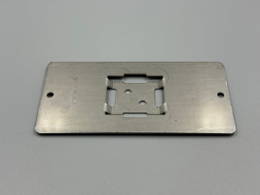 Schilderträger zum aufnieten Arivaflex V2A 100x50x1mm