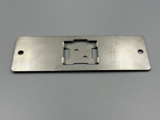 Schilderträger zum aufnieten Arivaflex V2A 120x40x1mm