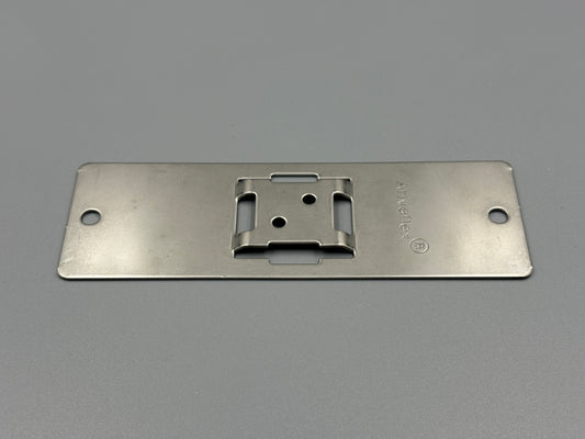 Schilderträger zum aufnieten Arivaflex V2A 120x40x1mm