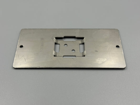 Schilderträger zum aufnieten Arivaflex V2A 108x55x1mm