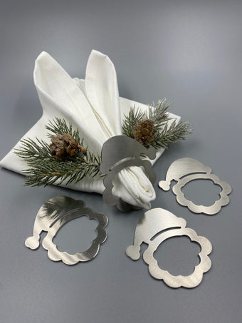 compare product Serviettenringe Weihnachtsmann aus Edelstahl