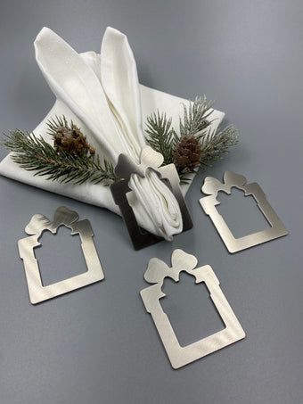 compare product Serviettenringe Geschenke aus Edelstahl