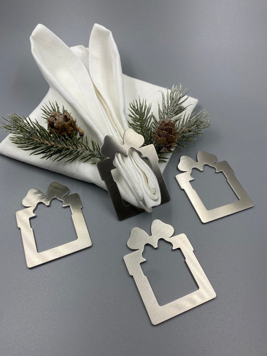 Serviettenringe Geschenke aus Edelstahl
