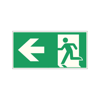 compare product Fluchtwegschild Alu verschiedene Größen Permalight power 150/22 