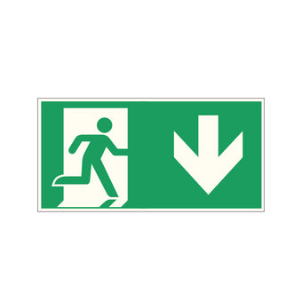 compare product Fluchtwegschild Alu verschiedene Größen Permalight power 150/22 