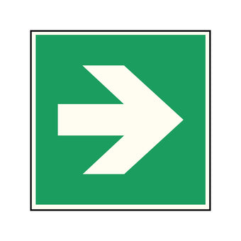 compare product Fluchtwegschild Alu verschiedene Größen Permalight power 150/22 