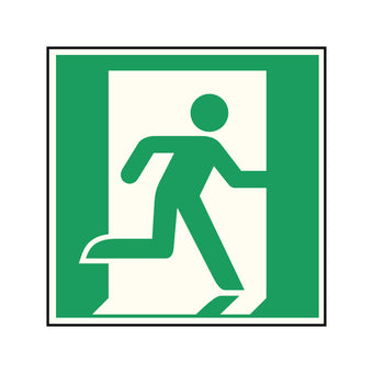 compare product Fluchtwegschild Alu verschiedene Größen Permalight power 150/22 