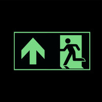 Fluchtwegschild Kunststoff 400x200 Permalight power 150/22 "Fluchtrichtung geradeaus"