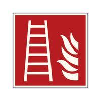 Brandschutzschild Alu verschiedene Größen Permalight power 150/22 "Feuerleiter"