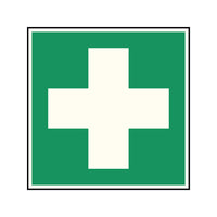Rettungsschild Alu 300x300 Permalight power 150/22 "Erste Hilfe"