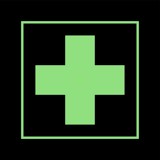 Rettungsschild Alu 300x300 Permalight power 150/22 "Erste Hilfe"