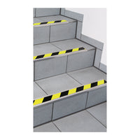 Edelstahl-Treppenkantenprofil lang nachleuchtend